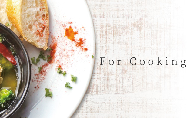 For Cooking